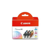 Atramentová náplň Canon CLI-8 C pre iP2400/5300/MP500/530/600/610/800 C/M/Y pack (3x400 str.)