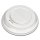 Plastové viečko biele 80 mm `Coffee to go` 100ks