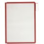 Katalógový panel SHERPA A4 červený