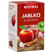 Čaj MISTRAL ovocný Jablko a škorica HB 40 g