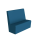 Čalúnená sedačka CUBE MEET SOFA veľká, 130x68x120 cm, plus