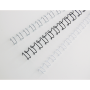 Drôtové hrebene GBC Multibind 21kr.14mm biele