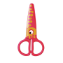 Školské nožnice KEYROAD fish blister oranžové
