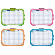 Tabuľka KEYROAD Mini s fixkou, A4, display 20 ks, mix farieb