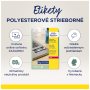 Etikety polyesterové veľmi odolné 63,5x29,6mm Avery A4 strieborné 20 hárkov
