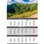 Nástenný kalendár 3-mesačný Hory 31,5 x 45 cm 2026