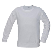 Mikina UNI TOURS biela veľ. M