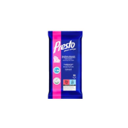 Vlhčené utierky PRESTO antistatik 72 ks