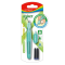 Plniace pero KEYROAD, ergonomické, 2 náplne zdarma, blister, mix farieb