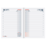 Diár denný A5 14 x 20,4 cm Manager 2027 - tmavomodrý