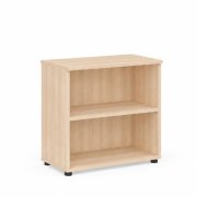 Policová skriňa BASIC, otvorená, 80x40x76,5cm, agát svetlý