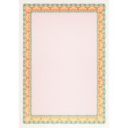 Certifikačný papier APLI A4 oranžovo-zelený 115g 25 hárkov