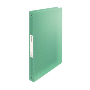 Zakladač 4-krúžkový Esselte Colour`Ice celoplastový 2,5cm zelený
